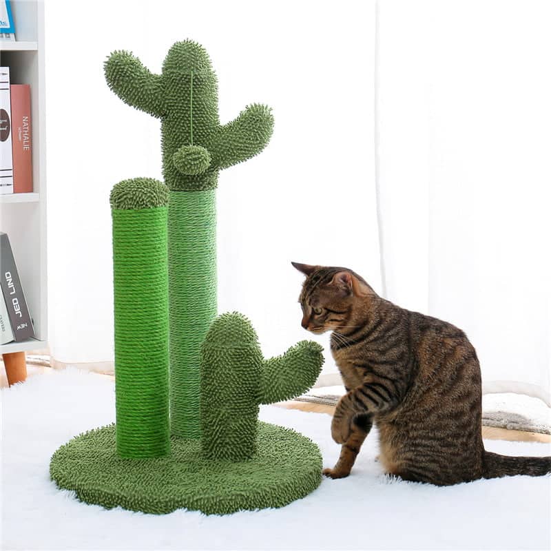 Cactus Shaped Cat Scratching Post