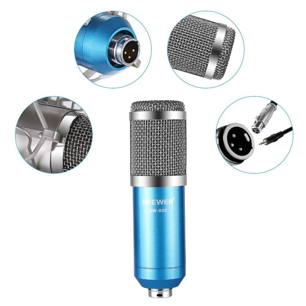Professional Condenser Microphone Kit